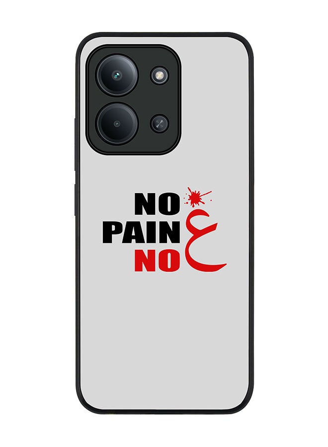 For Xiaomi Poco C85 4G Case,Slim fit Camera Protection, Shockproof Thin Phone cover  - No Pain No Gain